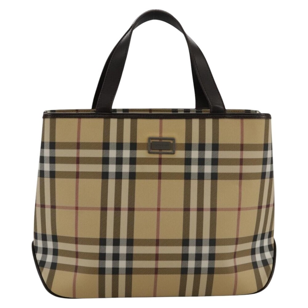 Burberry Nova Check Nova Check Canvas and leather
